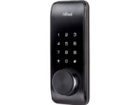 Alfred DB2-B Smart Door Lock with Bluetooth and keyed-entry Black