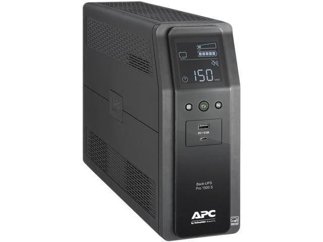 APC BR1500MS2 1500 VA 900W 10 Outlets Back UPS