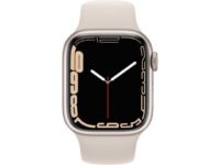 Apple Watch Series 7 GPS 41mm Starlight Aluminum Case with Starlight Sport Band
