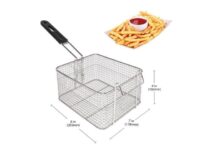 ALDKitchen Double Deep Fryer Stainless Steel 12L Capacity