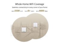 ASUS ZenWiFi Whole-Home Tri-Band Mesh WiFi 6E System (ET8 2PK)