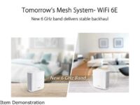 ASUS ZenWiFi Whole-Home Tri-Band Mesh WiFi 6E System (ET8 2PK)