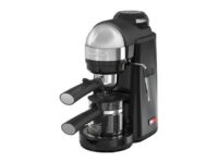 Brentwood 800 Watt Cappuccino Brewer and Espresso Maker Black