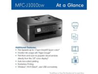 Brother MFC-J1010DW Wireless Color Inkjet Printer