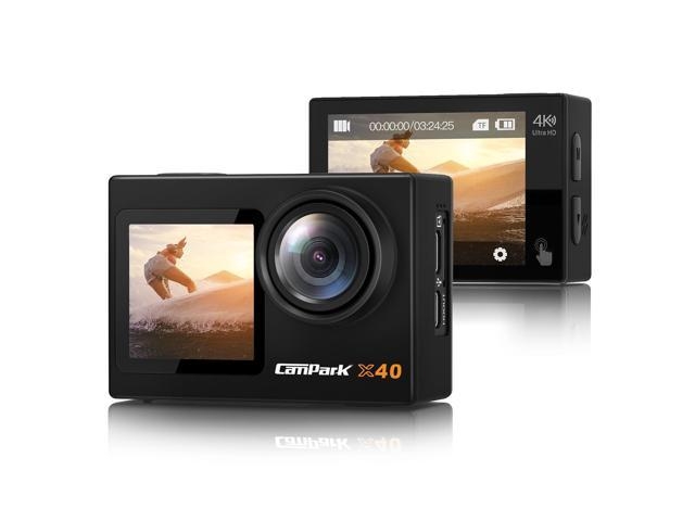 CAMPARK Action Camera 4K 20MP Touch Screen WiFi