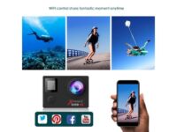 CAMPARK Action Camera 4K WiFi Ultra HD Sports Cam Waterproof