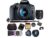 Canon EOS Rebel T7 DSLR Camera 18-55mm Lens Bundle + 3pc Filter Kit + Telephoto Lens