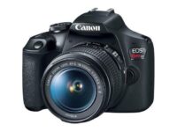 Canon EOS Rebel T7 DSLR Camera 18-55mm Lens Bundle + 3pc Filter Kit + Telephoto Lens