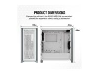 Corsair 4000D Airflow White Steel