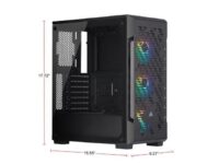 Corsair iCUE 220T RGB Airflow Black Steel