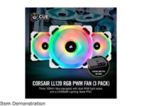 Corsair LL120 RGB 3 Fan Pack White