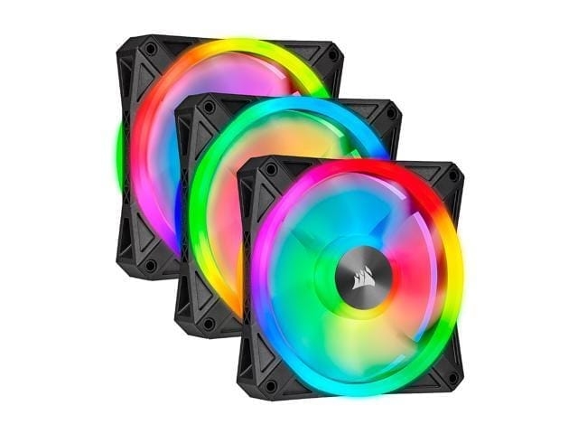 CORSAIR iCUE QL120 RGB Triple Pack