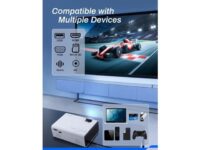 Crosstour P600 Mini Projector Portable 1080P