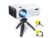 Crosstour P600S Mini Portable Projector