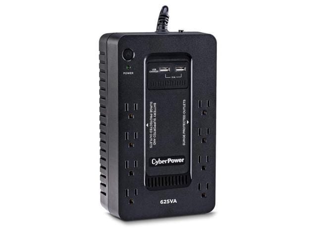 CyberPower ST625U Standby UPS System 625 VA 360 Watts 8 Outlets