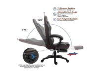 Dowinx Gaming Chair with Massage Lumbar Support Vantage Style PU