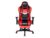 Ergonomic Gaming Chair High Back Metal Frame with Adjustable Armrests and Footrest Red