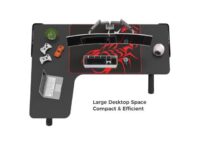 EUREKA ERGONOMIC L Shaped Gaming Desk 60 Inch