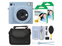Fujifilm Instax Square SQ1 Fuji Instant Film Camera Glacier Blue+ 40 Film Bundle