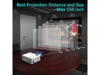 FULLJA Mini Portable Projector