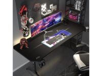 Furmax 63 Inch Gaming Desk Y-Shaped