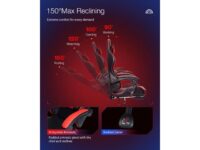 Gaming Chair Racing Ergonomic 150° Recliner