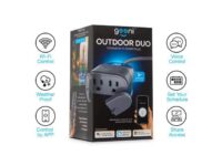 Geeni Outdoor Smart Plug Weatherproof Outlet with 2 Sockets