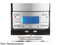 Hamilton Beach Black/Steel BrewStation Summit Ultra 12 Cup Coffeemaker