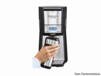 Hamilton Beach Black/Steel BrewStation Summit Ultra 12 Cup Coffeemaker