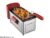 Hamilton beach professional style deep fryer red