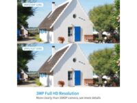 Hiseeu All-in-one with 8CH 10.1″ 1296P Monitor Wireless Security Camera System