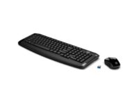 HP 3ML04AA Wireless Keyboard & Mouse 300 Combo Black