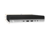 HP EliteDesk 800 G3/Intel i5/256 GB SSD