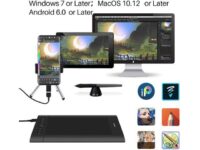 Huion H610PRO V2 Painting Drawing Pen Graphics Tablet 10×6 Inch