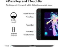 Huion KAMVAS Pro 13 GT-133 Pen Display Drawing Monitor