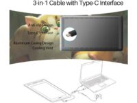 Huion KAMVAS Pro 13 GT-133 Pen Display Drawing Monitor