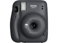 Instax Mini 11 Instant Camera Charcoal Grey + Fuji Instax Mini Twin Pack