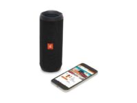 JBL Flip 4 Waterproof Portable Bluetooth Speaker Bundle Black