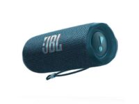 JBL Flip 6 Blue Portable Bluetooth Speaker and Divvi Case Kit