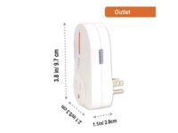 JTD 5 Pack Remote Control Outlet Switch