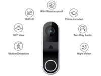 Kasa Smart Video Doorbell Camera Wired with Chime