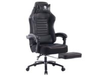 Killabee Big and Tall 400lb Massage Memory Foam Gaming Chair