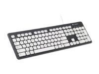 Logitech K310 920-004033 Wired Washable Keyboard Black/White