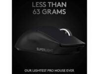 Logitech PRO X Black 5 Buttons Wireless 25400 dpi Gaming Mouse