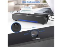 MARBOO Computer Soundbar USB Powered Wired Computer Speakers