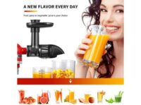 AMZCHEF Masticating Juicer Slow Juicer Attachment for All KitchenAid Mixers