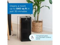 Medify Air Tower Room Air Purifier with H13 HEPA Filter Black