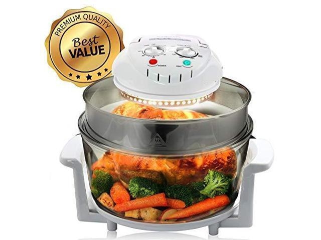 Megachef Multipurpose Halogen Oven Air fryer White