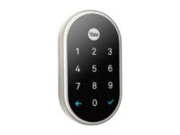 Nest x Yale lock (Satin Nickel) with Nest Connect