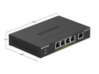 NETGEAR GS305PP-100NAS Unmanaged 5-port Gigabit Ethernet PoE+